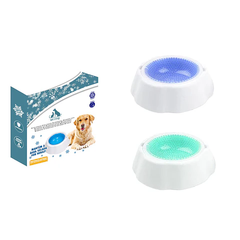 Cuenco refrigerante para mascotas 500ml Color Aleatorio