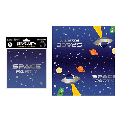 Servilletas espacio exterior 33*33cm 10pcs