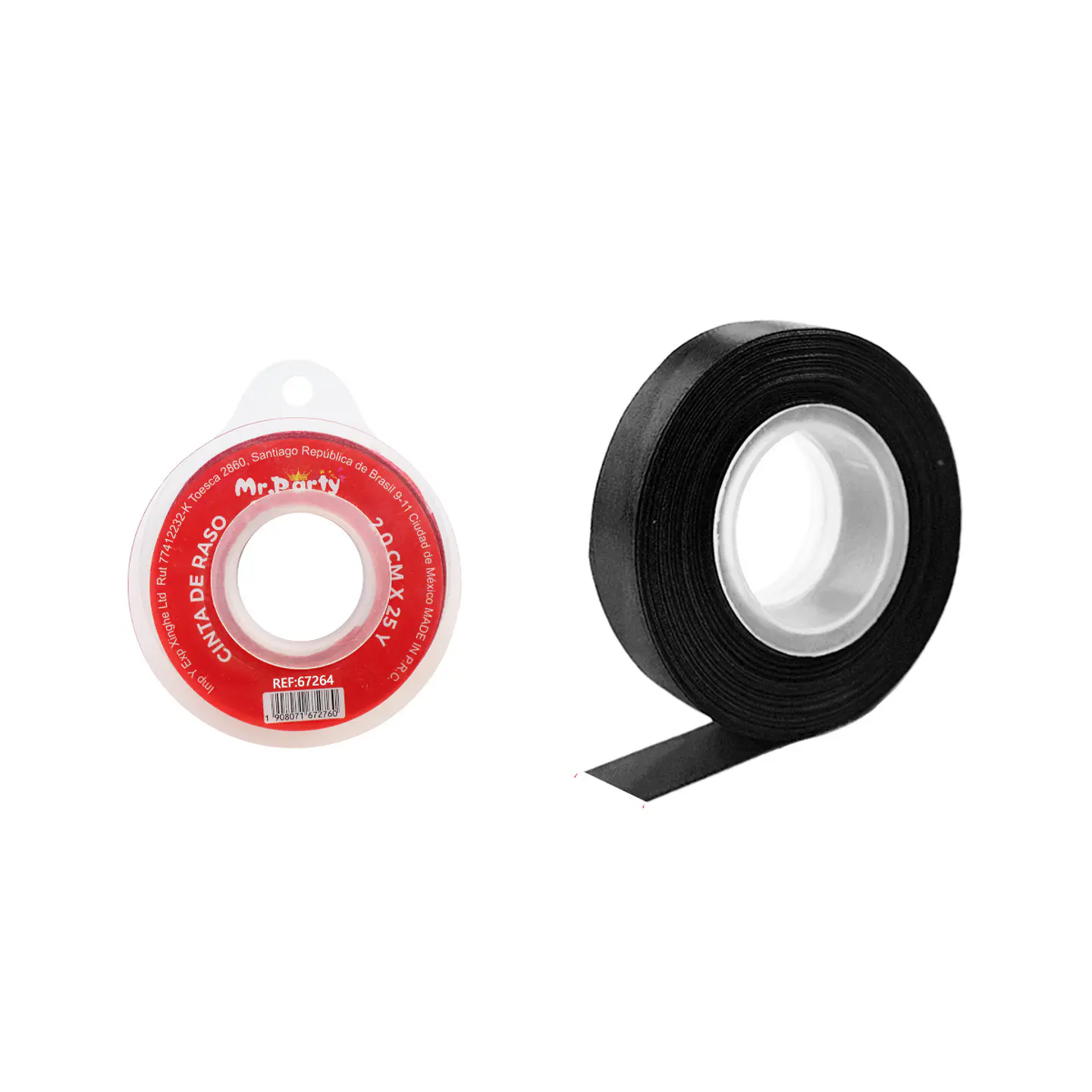Cinta de raso 2cm*25Y negro 1
