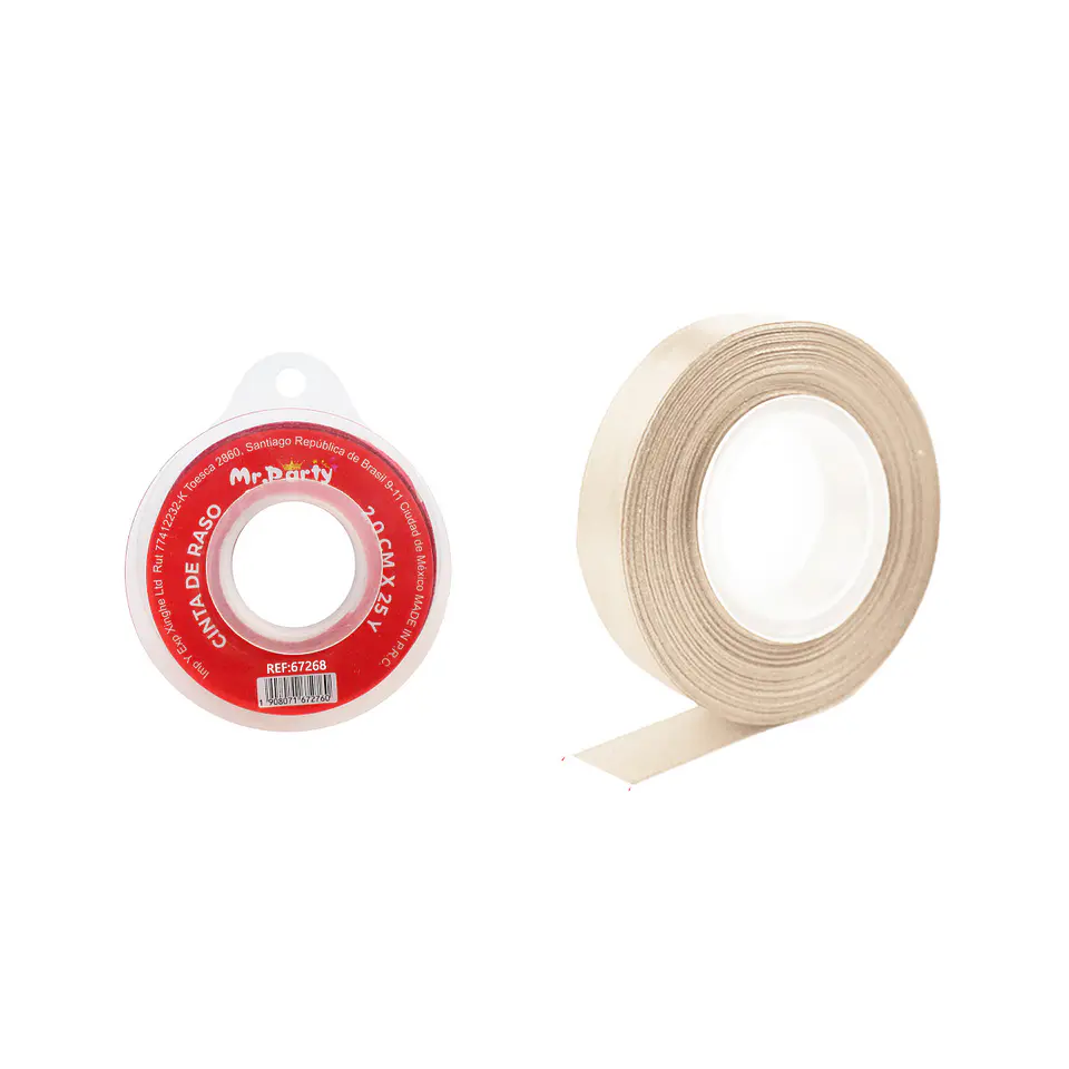 Cinta de raso 2cm*25Y beige 1