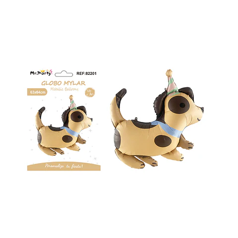 Globo metálico caricatura perro dálmata 63*64cm  