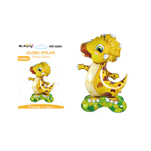 Globo metálico dinosaurio 35*60cm