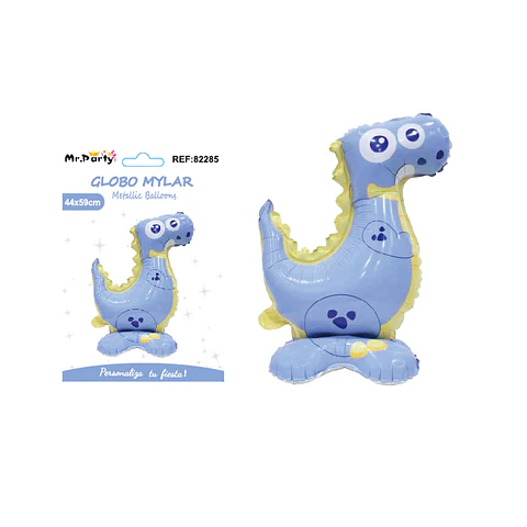 Globo metálico dinosaurio 44*59cm