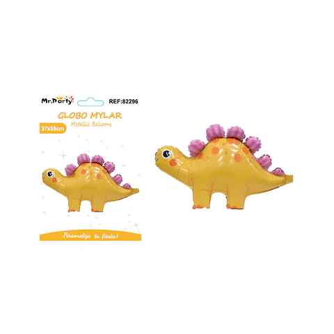 Globo metálico dinosaurio 37*58cm