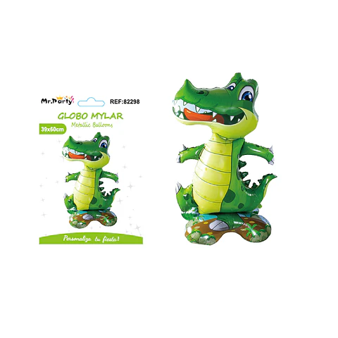 Globo metálico dinosaurio 39*60cm