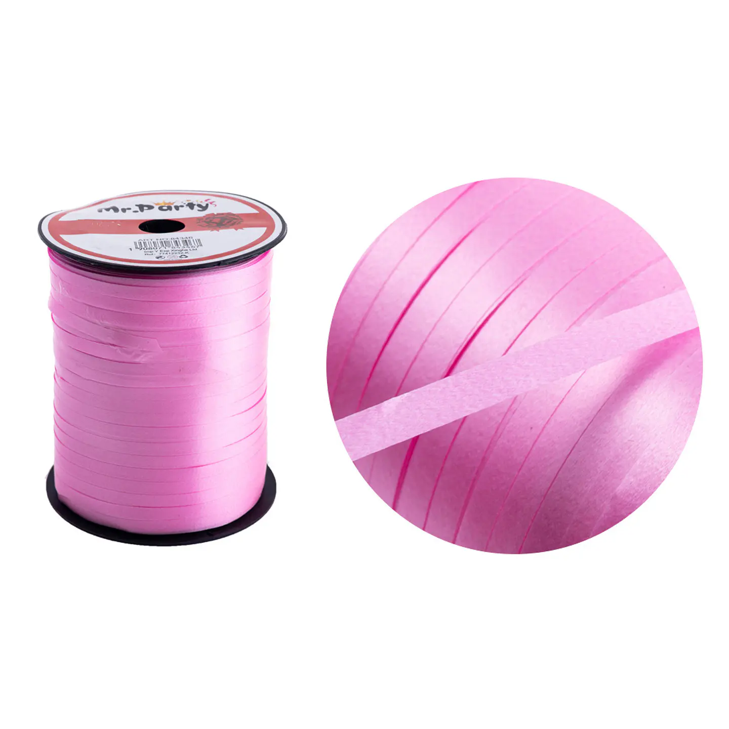 Cinta de regalo 5mm*200m rosado 1