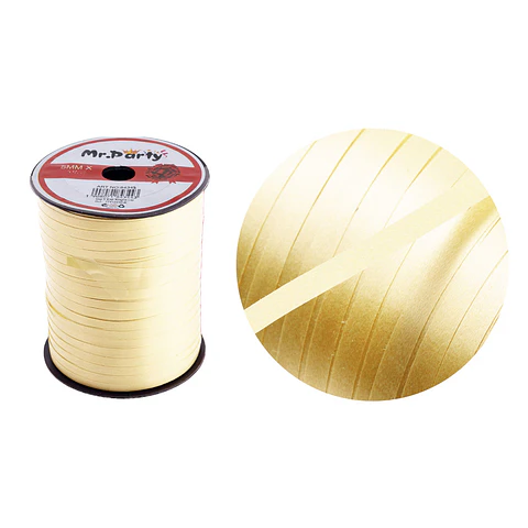 Cinta de regalo 5mm*200m beige