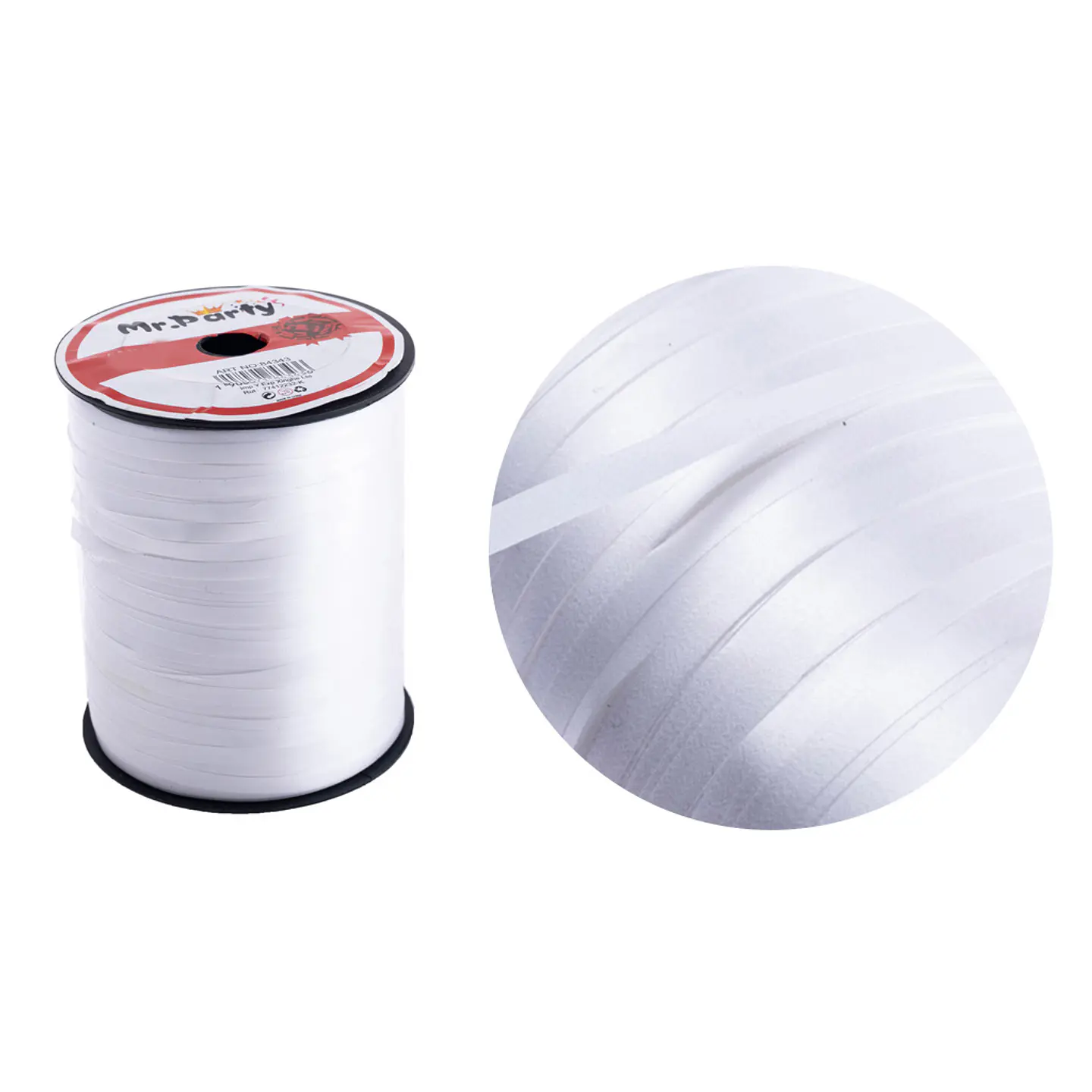 Cinta de regalo 5mm*200m blanca 1