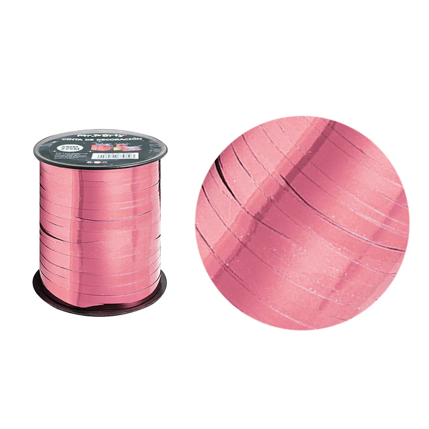 Cinta de regalo 5mm*225m rosado 1