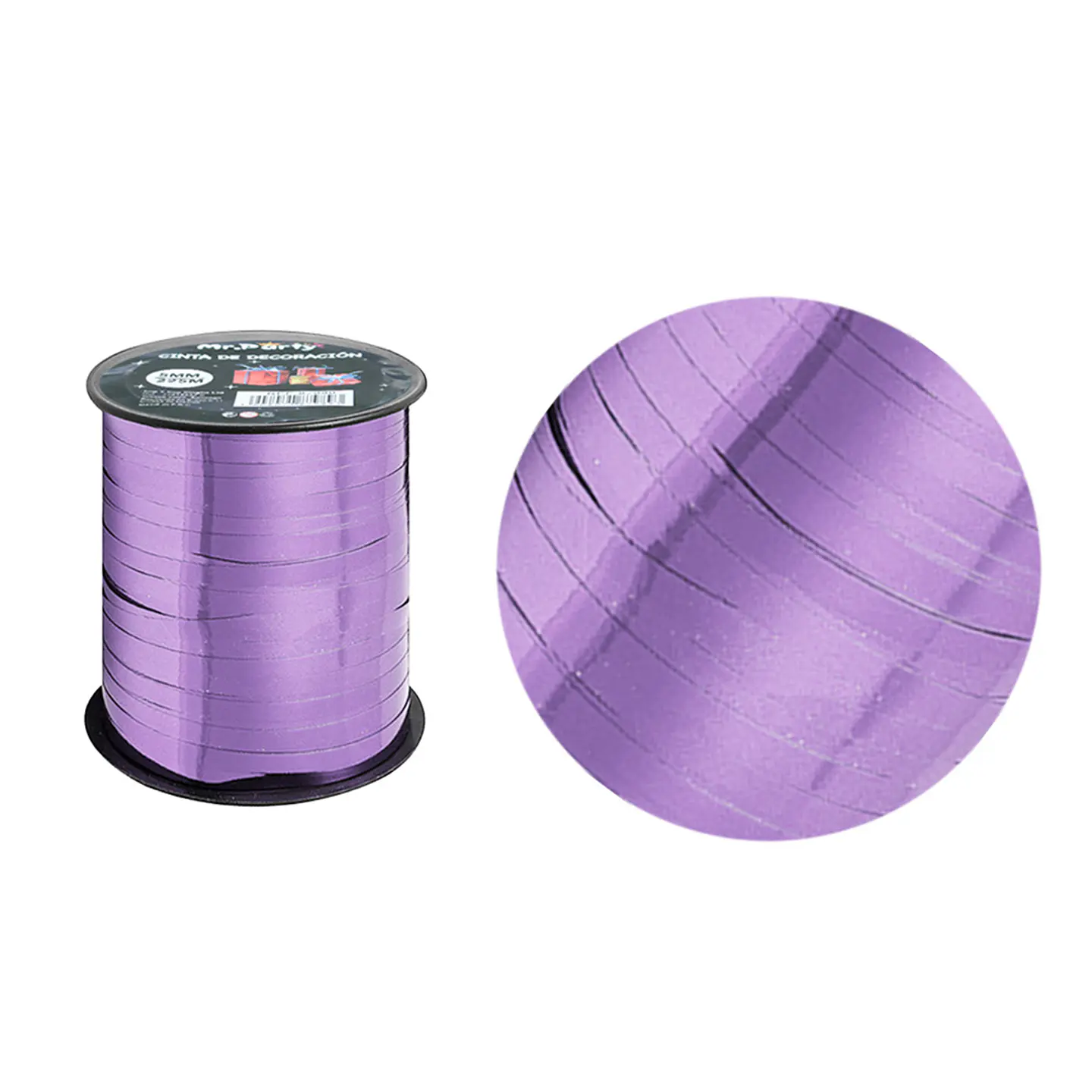 Cinta de regalo 5mm*225m lila 1