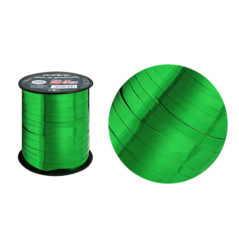 Cinta de regalo 5mm*225m verde 1