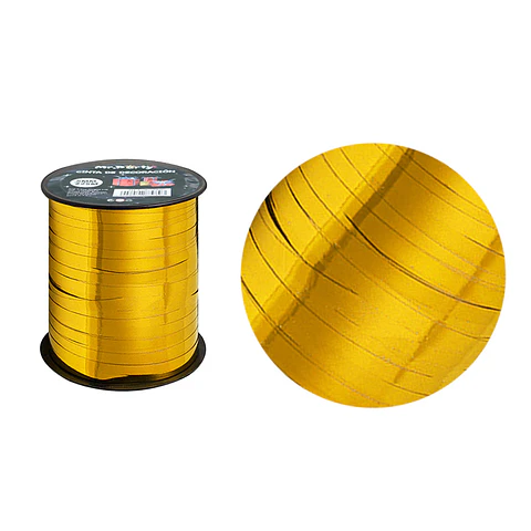 Cinta de regalo 5mm*225m dorado