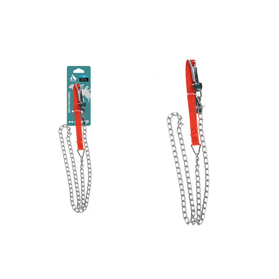Correa cadena para mascota 2.5mm*1.2m 1