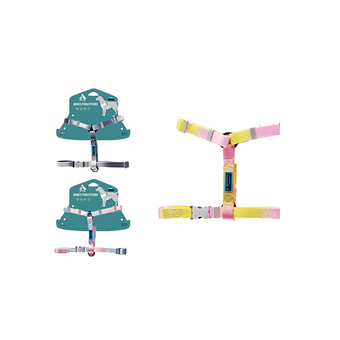 Arnés H harness para mascotas 1.5cm*25/40cm Color Aleatorio