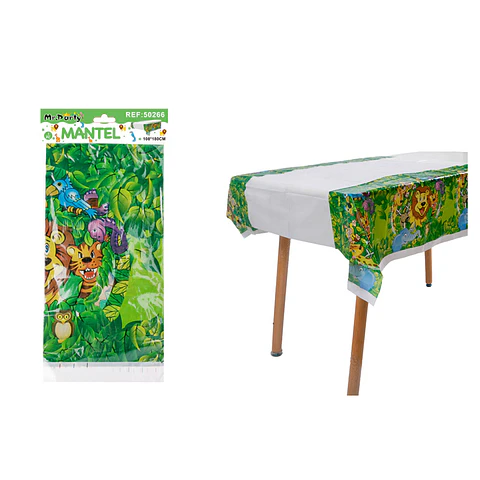 Mantel plástico animal 108*180cm