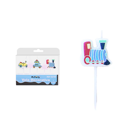 Velas de coche 6.5cm 5pcs