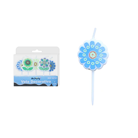 Vela de flores 7cm 5pcs