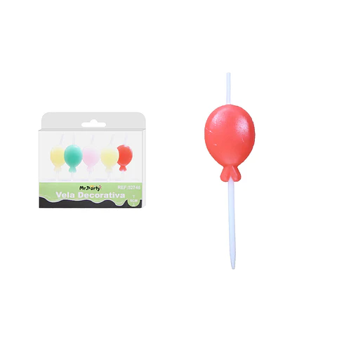 Velas de globo 6cm 5pcs