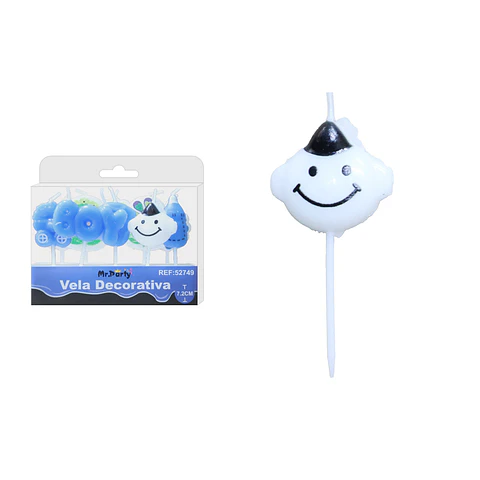 Vela de niño BOY 7cm 5pcs
