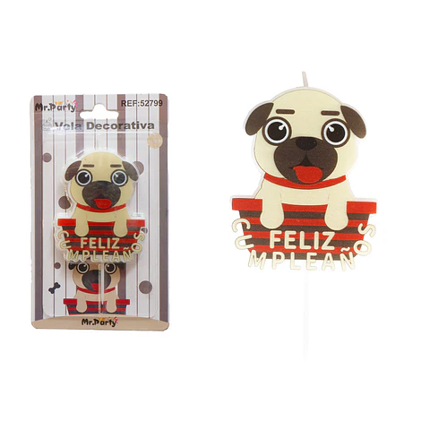 Vela de perrito 11.3cm