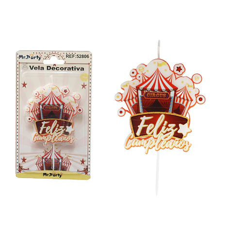Vela de Circo 11cm