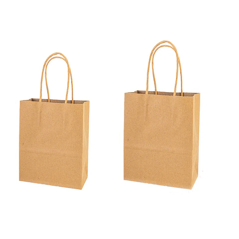 Bolsa de papel kraft extra grande color natural 31*42*12cm 12pcs
