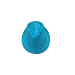Sombrero lentejuelas azul cielo