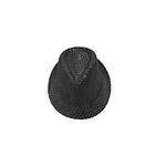 Sombrero lentejuelas negro