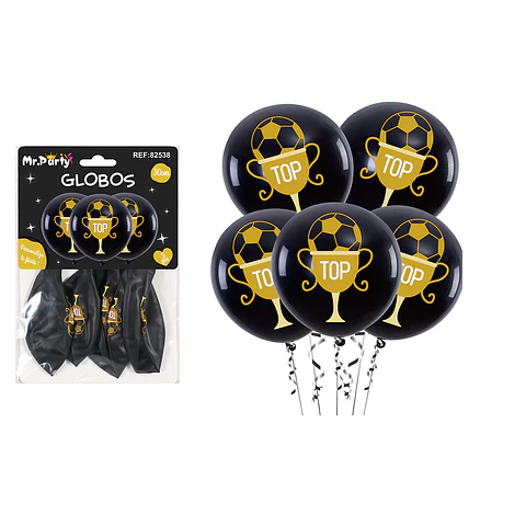 Globos de látex trofeo mate 30cm 5pcs