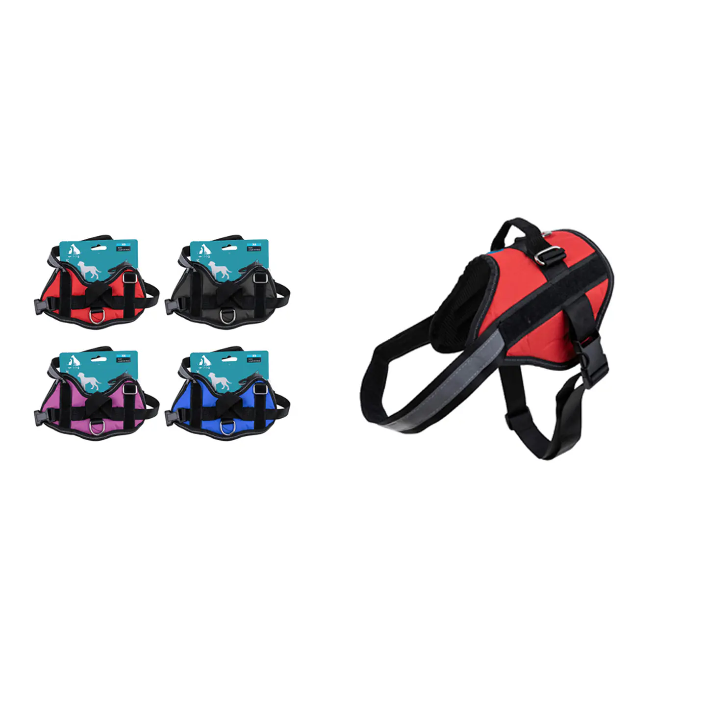 Arnés S11 para mascotas talla XL 30-40kg 80-95cm Color Aleatorio 1