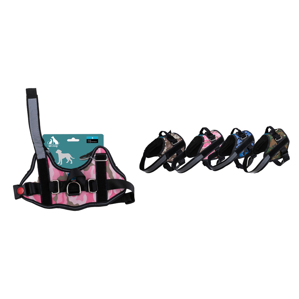 Arnés camuflaje S11 talla S 6-12kg 45-55cm Color Aleatorio