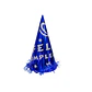 Gorro cotillón feliz cumpleaños azul 24cm - Miniatura 1