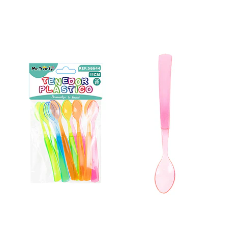 Mini cuchara multicolor 11cm 12pcs