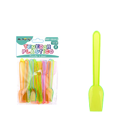 Cuchara tipo pala para postre 10cm 24pcs
