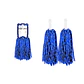 Pompones porrista azul 2pcs 33cm - Miniatura 1