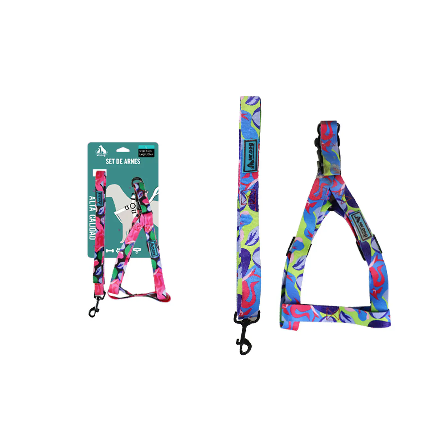 Set de arnés con correa 1.5cm*150cm Color Aleatorio 2