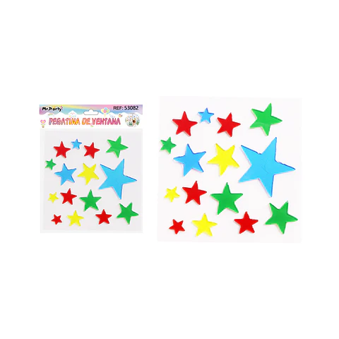Pegatina de estrella para ventana 20.5*20cm