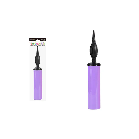 Inflador manual morado 28.5cm