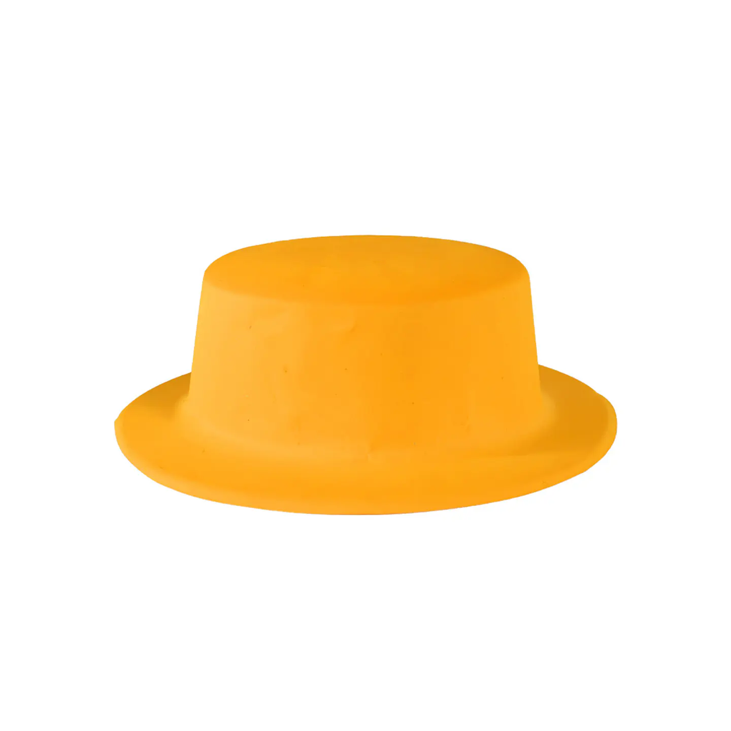 Sombrero de fiesta neón naranja 1