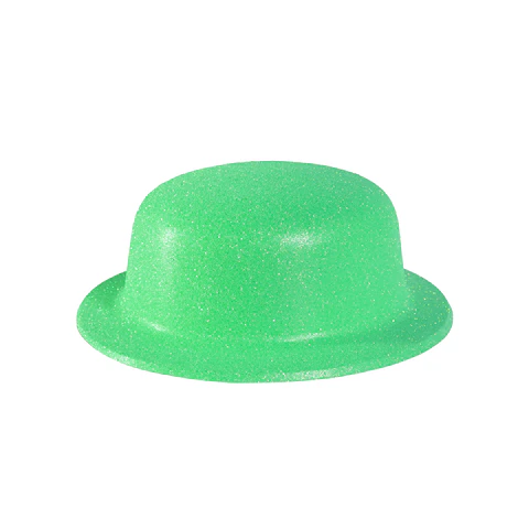 Sombrero de fiesta redondo verde