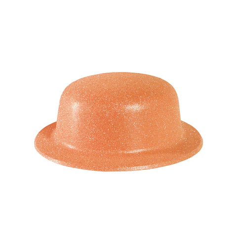 Sombrero de fiesta redondo naranja