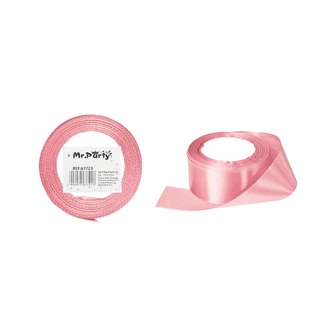 Cinta de raso 4cm*25Y rosa