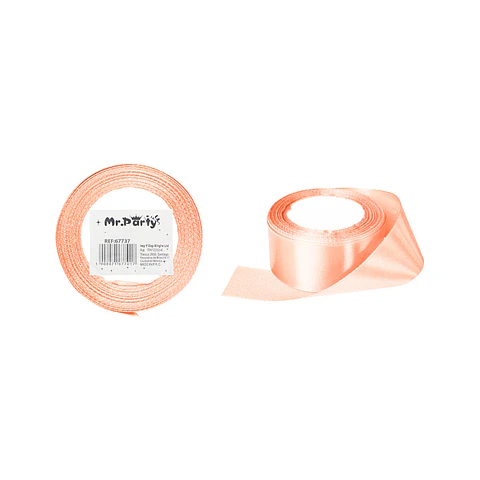 Cinta de raso 4cm*25Y champán