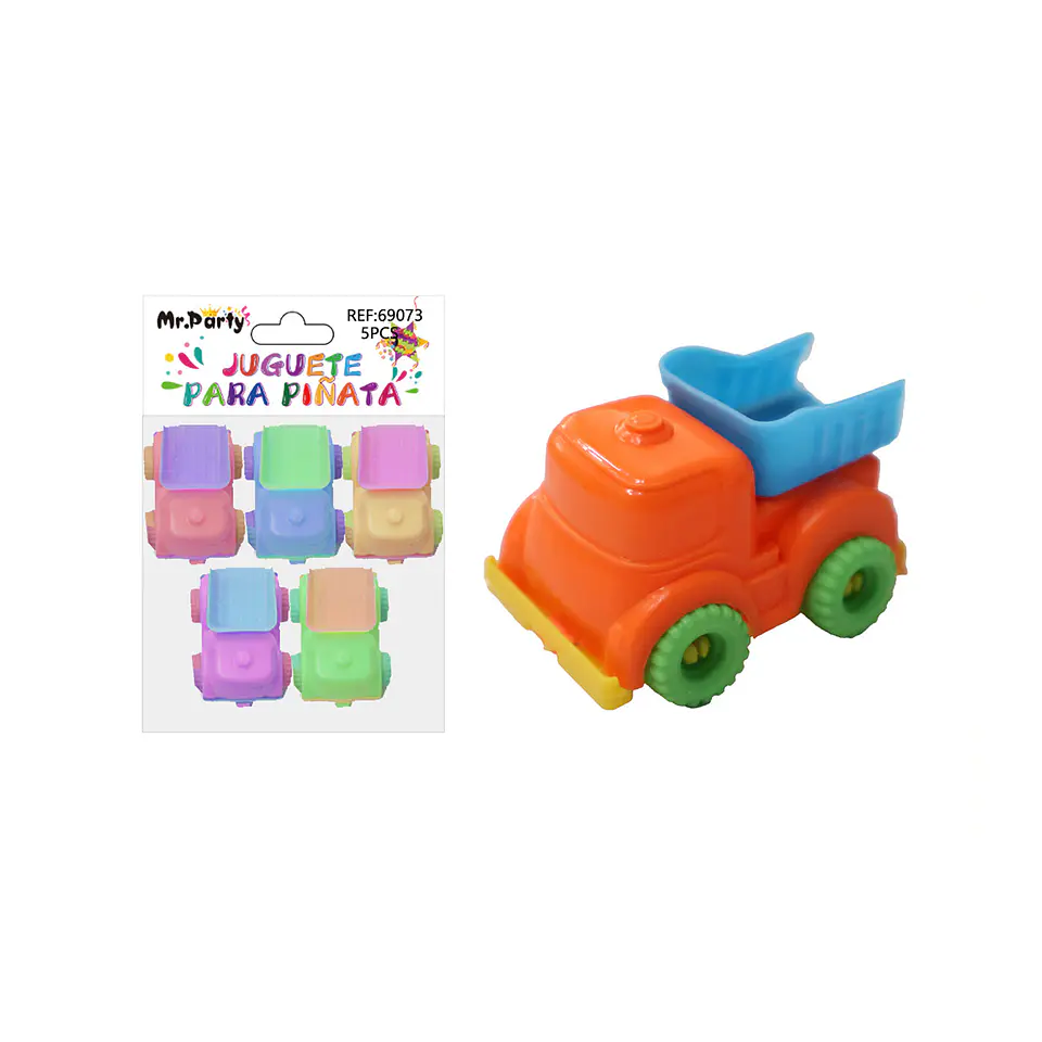 Juguetes para piñata camión 5pcs 1