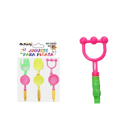 Juguetes para piñata cubiertos 6pcs