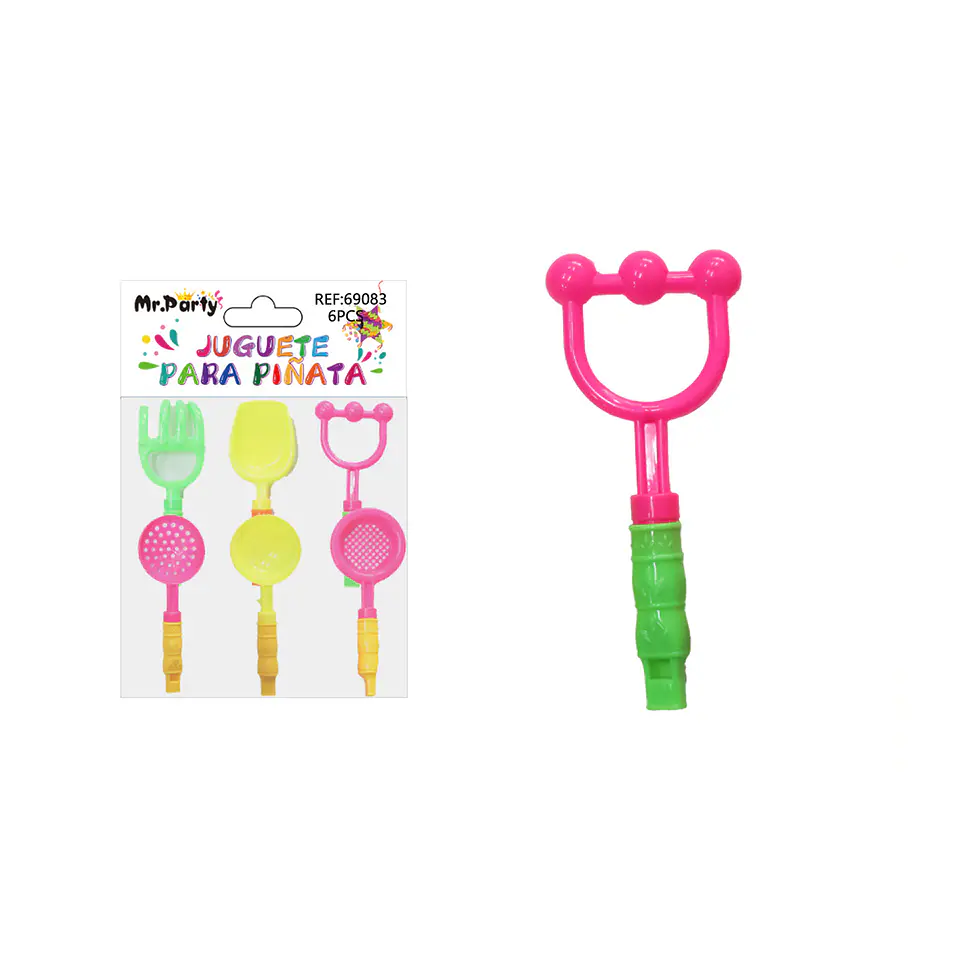 Juguetes para piñata cubiertos 6pcs 1