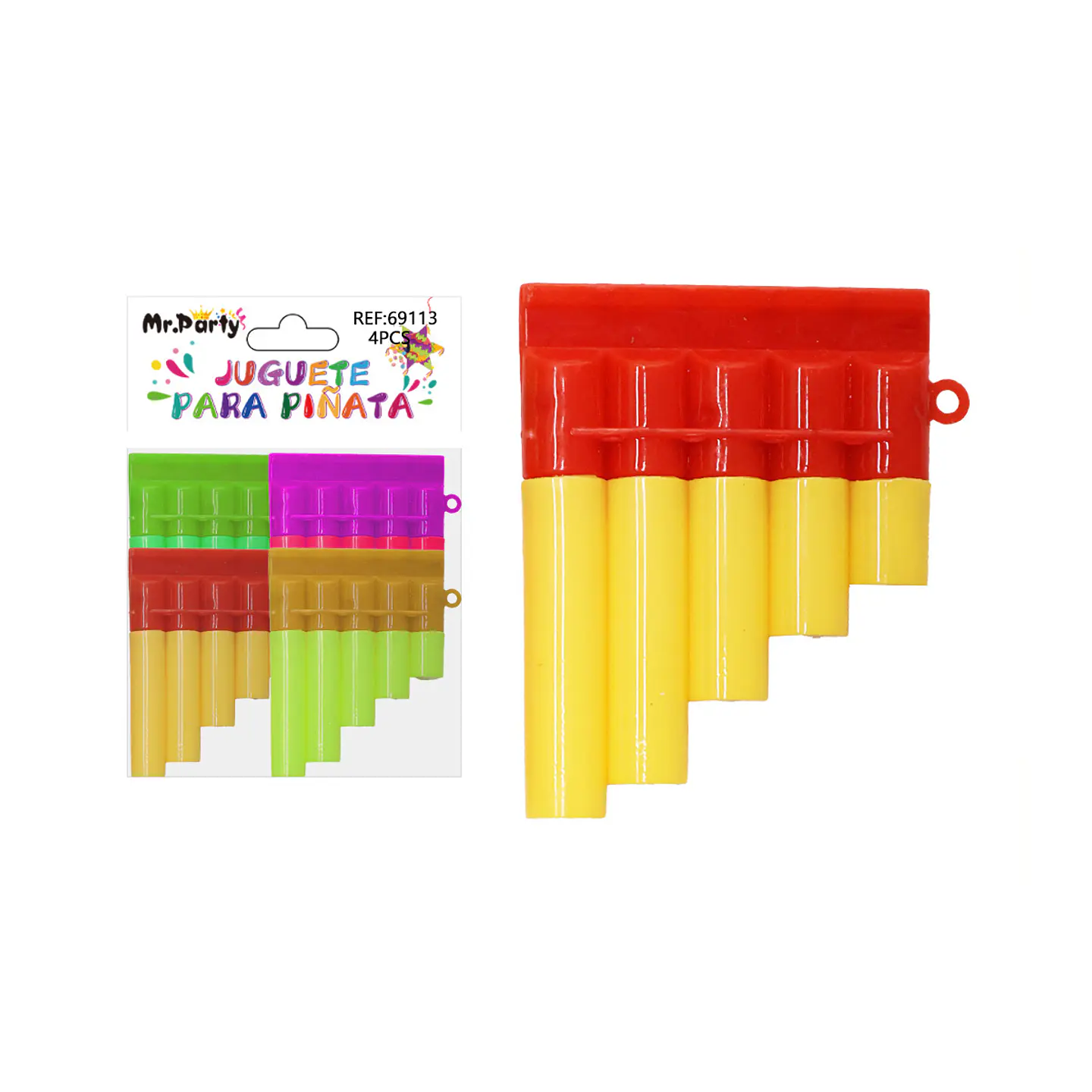Juguetes para piñata armónica 4pcs 1