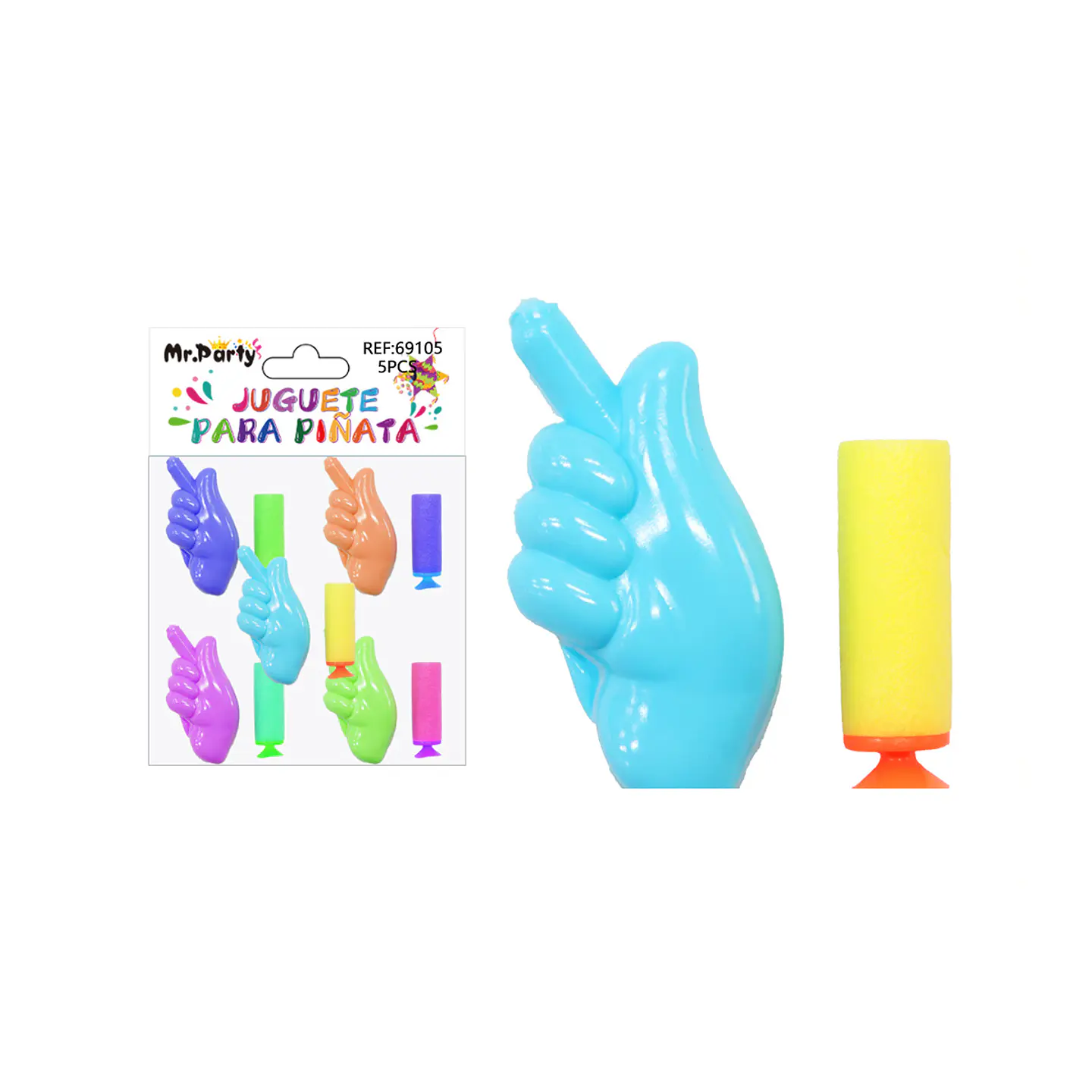 Juguetes para piñata 5pcs 1