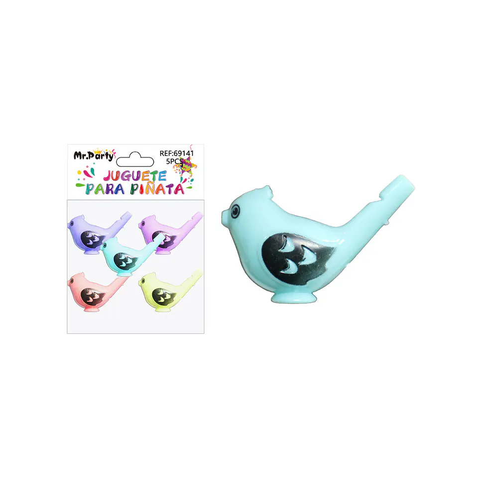 Juguetes para piñata silbato 5pcs 1