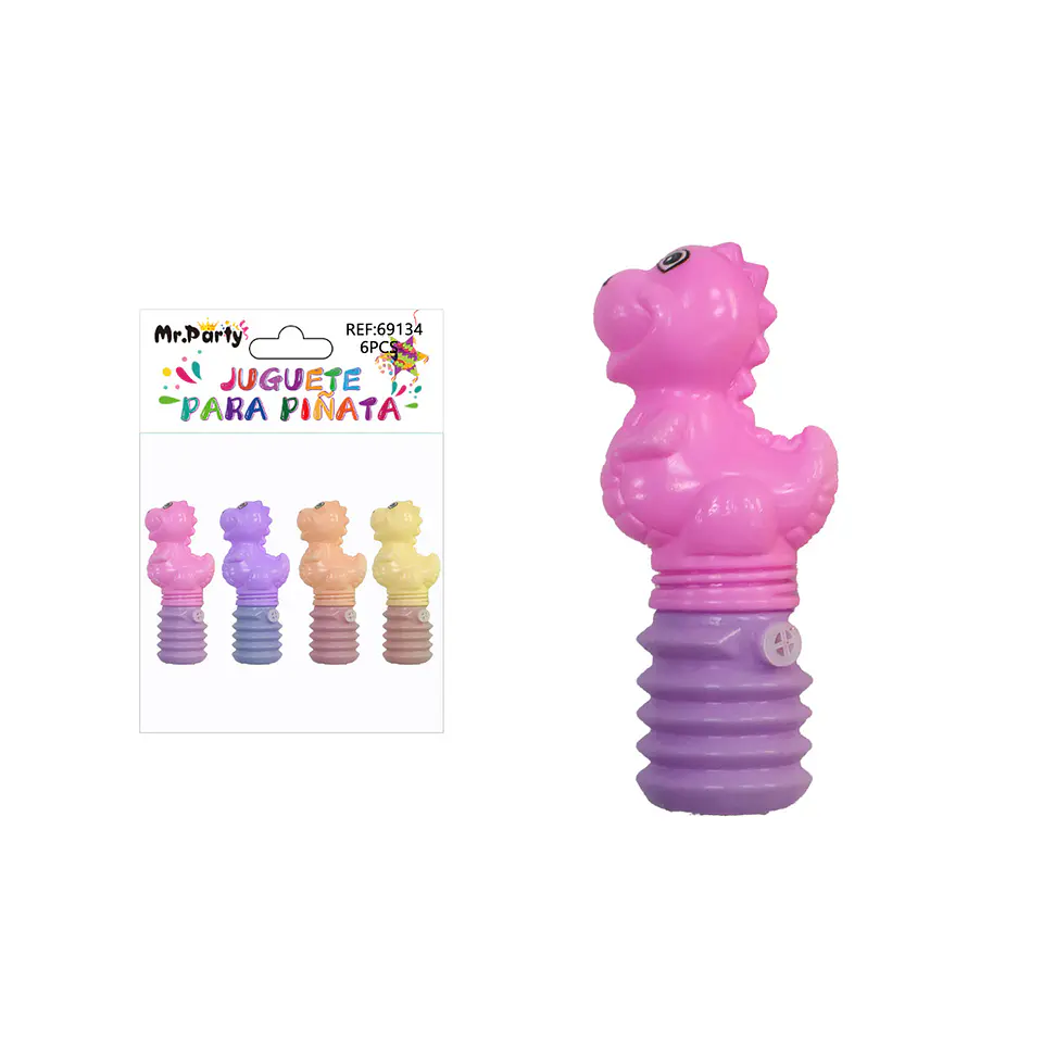 Juguetes para piñata dinosaurio sonoro 4pcs 1